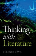 Cover for Thinking with Literature