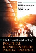 Cover for The Oxford Handbook of Political Representation in Liberal Democracies