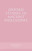 Cover for Oxford Studies in Ancient Philosophy, Volume 54