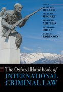 Cover for The Oxford Handbook of International Criminal Law