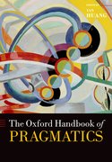 Cover for The Oxford Handbook of Pragmatics