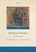Cover for The Oxford History of Poetry in English