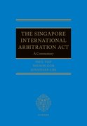 Cover for Singapore International Arbitration Act