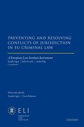 Cover for Preventing and Resolving Conflicts of Jurisdiction in EU Criminal Law