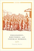 Cover for Philosophy, Rhetoric, and Thomas Hobbes