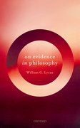 Cover for On Evidence in Philosophy