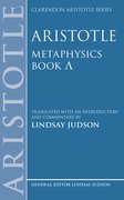 Cover for Aristotle, Metaphysics Lambda