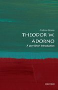 Cover for Theodor W. Adorno: A Very Short Introduction