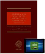 Cover for Redfern and Hunter on International Arbitration (hardback + digital pack)