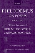 Cover for Philodemus: <em>On Poems</em>, Book 2