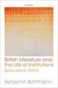 Cover for British Literature and the Life of Institutions