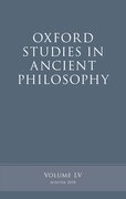 Cover for Oxford Studies in Ancient Philosophy, Volume 55