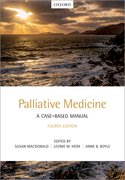 Cover for Palliative Medicine: A Case-Based Manual