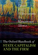 Cover for The Oxford Handbook of State Capitalism and the Firm - 9780198837367
