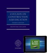 Cover for Coulson on Construction Adjudication (book and digital pack)