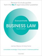 Cover for Business Law Concentrate