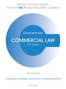 Cover for Commercial Law Concentrate