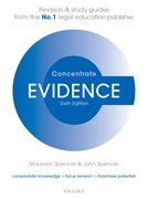 Cover for Evidence Concentrate
