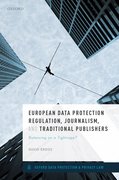 Cover for European Data Protection Regulation, Journalism, and Traditional Publishers