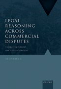 Cover for Legal Reasoning Across Commercial Disputes
