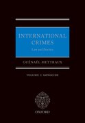 Cover for International Crimes Law and Practice Volume I: Genocide