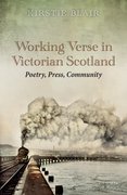 Cover for Working Verse in Victorian Scotland
