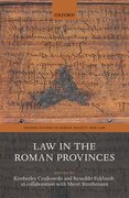 Cover for Law in the Roman Provinces