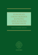 Cover for European Cross-Border Banking and Banking Supervision