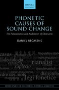 Cover for Phonetic Causes of Sound Change