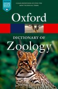 Cover for A Dictionary of Zoology