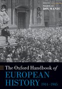 Cover for The Oxford Handbook of European History, 1914-1945