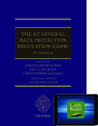 Cover for The EU General Data Protection Regulation (GDPR): A Commentary Digital Pack