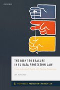 Cover for The Right to Erasure in EU Data Protection Law