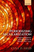 Cover for Periodizing Secularization