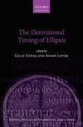 Cover for The Derivational Timing of Ellipsis