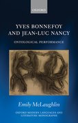 Cover for Yves Bonnefoy and Jean-Luc Nancy
