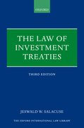 Cover for The Law of Investment Treaties