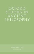 Cover for Oxford Studies in Ancient Philosophy, Volume 56