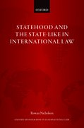 Cover for Statehood and the State-Like in International Law