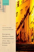 Cover for European Welfare State Constitutions after the Financial Crisis
