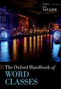 Cover for The Oxford Handbook of Word Classes