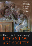 Cover for The Oxford Handbook of Roman Law and Society