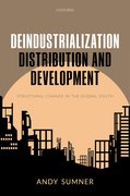 Cover for Deindustrialization, Distribution, and Development