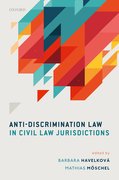 Cover for Anti-Discrimination Law in Civil Law Jurisdictions