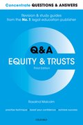 Cover for Concentrate Questions and Answers Equity and Trusts