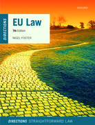 Cover for EU Law Directions