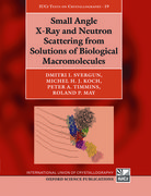 Cover for Small Angle X-Ray and Neutron Scattering from Solutions of Biological Macromolecules