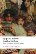 Cover for Epigrams from the Greek Anthology