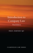 Cover for Introduction to Company Law