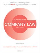 Cover for Company Law Concentrate